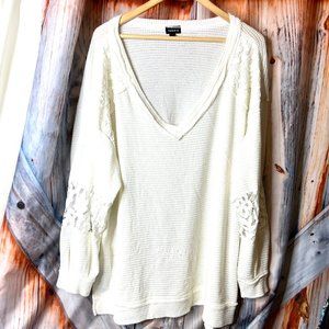 Torrid Womens Themral Soft Knit Casual Shirt Top Sz 3 Plus Size